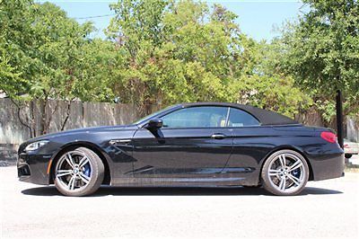 Bmw m6 convertible new 2 dr automatic gasoline 4.4l dohc v8 32v twinpowe black s