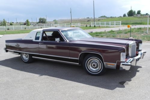 77 1977 lincoln continental town coupe 2-door 7.5l