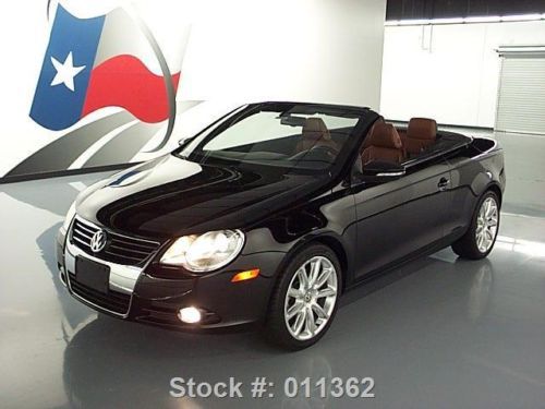 2010 VOLKSWAGEN EOS LUX CONVERTIBLE SUNROOF LEATHER 40K TEXAS DIRECT AUTO, US $18,980.00, image 24