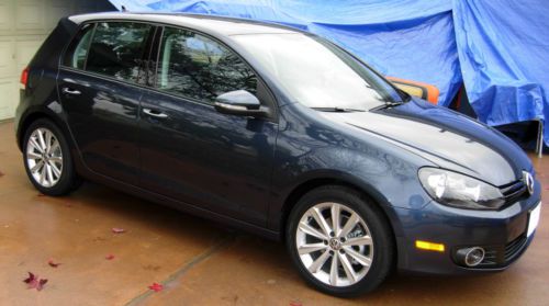 2012 vw tdi golf showroom mint!