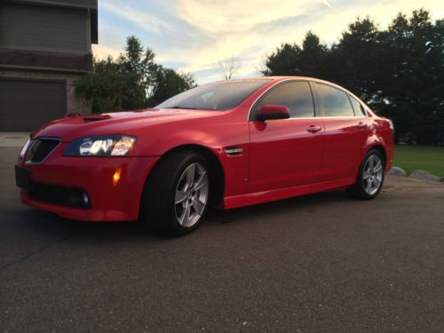 2009 pontiac g8 gt sedan 4-door 6.0l supercharged