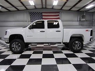 Crew cab 5.3l warranty financing 7&#034; lift 20&#039;s 35&#034; tires low miles leather clean