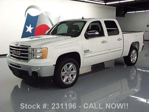 2013 gmc sierra texas crew sle 5.3l v8 leather 20&#039;s 13k texas direct auto