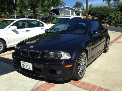 2004 bmw m3 base convertible 2-door 3.2l no reserve!!