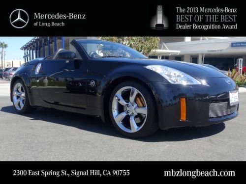 06 nissan 350z z convertible roadster only 52k miles leather alpine sound w/ nav