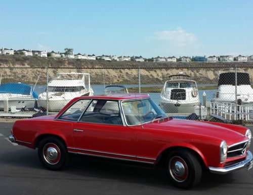 1964 mercedes benz 230 sl convertible european model with soft and hard top