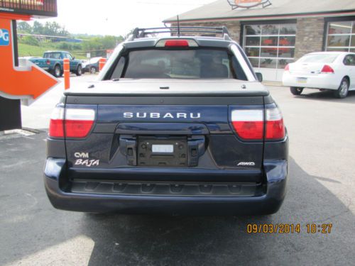 2005 SUBARU BAJA "TURBO" SPORT AWD 4 CYL LOADED, image 4