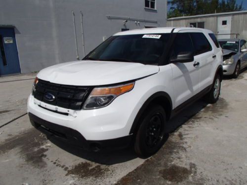 2013 ford explorer police patrol model-best deal ever. run and drives
