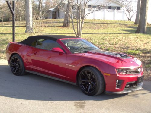 2013 zl1 chevrolet camaro convertible auto/nav.