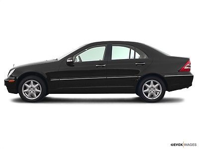 C240 4dr sedan 2.6l 4matic c-class automatic gasoline 2.6l v6 cyl engine black