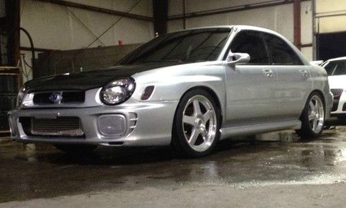 2002 subaru impreza wrx  sti 6speed swap