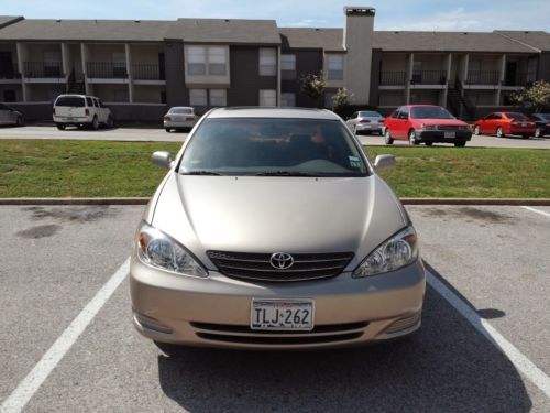 2002 GOLDEN TOYOTA CAMRY V6 XLE W/ 109,000 MILES & CLEAN TITLE & CHROME WHEELS, US $4,800.00, image 2