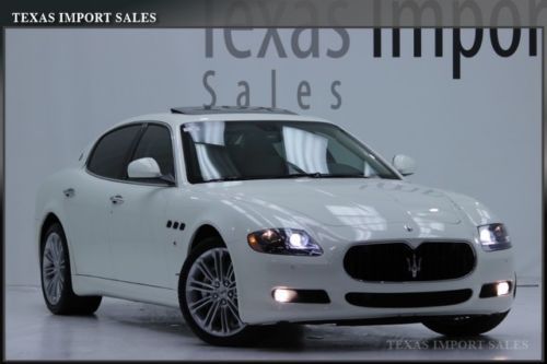 2012 quattroporte s,4.7l v8,12k miles,white/tan,1.99% financing