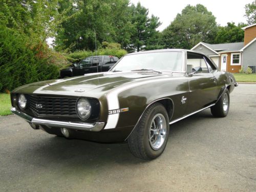 1969 camaro ss 396  x66  matching numbers drivetrain