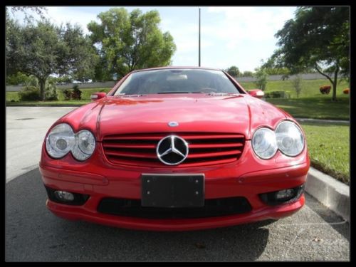 05 sl500 amg sport pkg upgraded exhaust navigation heated and cooled seats fl