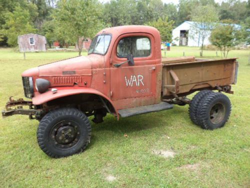 1941 dodge military flat fender 4x4 dually power wagon pickup