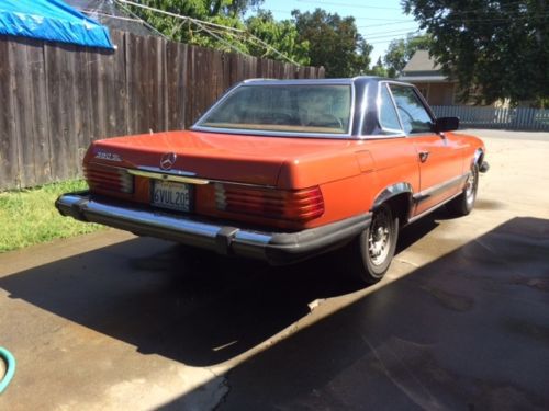 Mercedes convertible hardtop original coupe clean nice v8, image 13