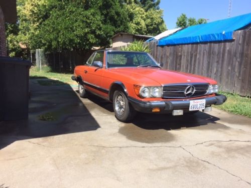 Mercedes convertible hardtop original coupe clean nice v8, image 16