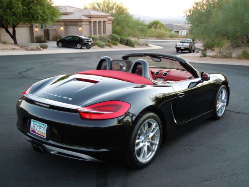 2013 porsche boxster convertible 2-door, only 4,500 miles, original msrp $72,620