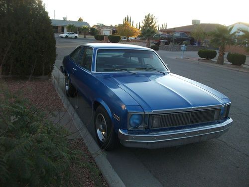 1978 chevrolet nova custom coupe 2-door 5.0l