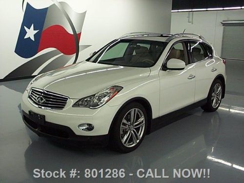 2011 infiniti ex35 journey deluxe touring sunroof nav texas direct auto