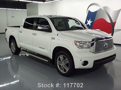 2012 TOYOTA TUNDRA LTD CREWMAX LUCCHESE SUNROOF NAV 34K TEXAS DIRECT AUTO, US $34,980.00, image 3