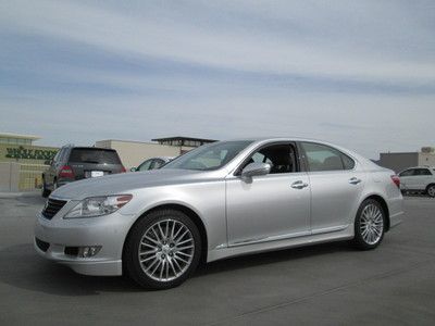 2010 silver v8 leather navigation sunroof miles:13k sedan