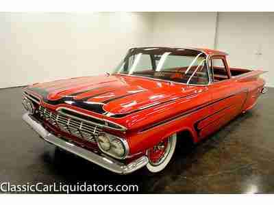 1959 Chevrolet El Camino 327 Automatic Dual Exhaust Red on Red HAVE TO SEE, US $27,999.00, image 3