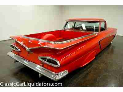 1959 Chevrolet El Camino 327 Automatic Dual Exhaust Red on Red HAVE TO SEE, US $27,999.00, image 7