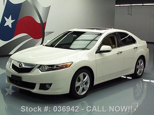 2009 acura tsx automatic sunroof htd leather xenons 44k texas direct auto