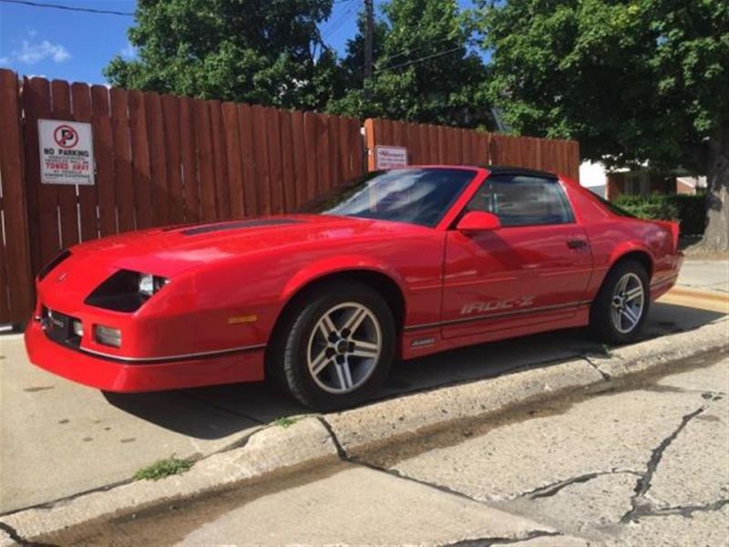 Chevrolet: camaro iroc-z