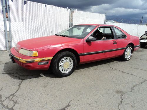 1990 ford thunderbird, no reserve