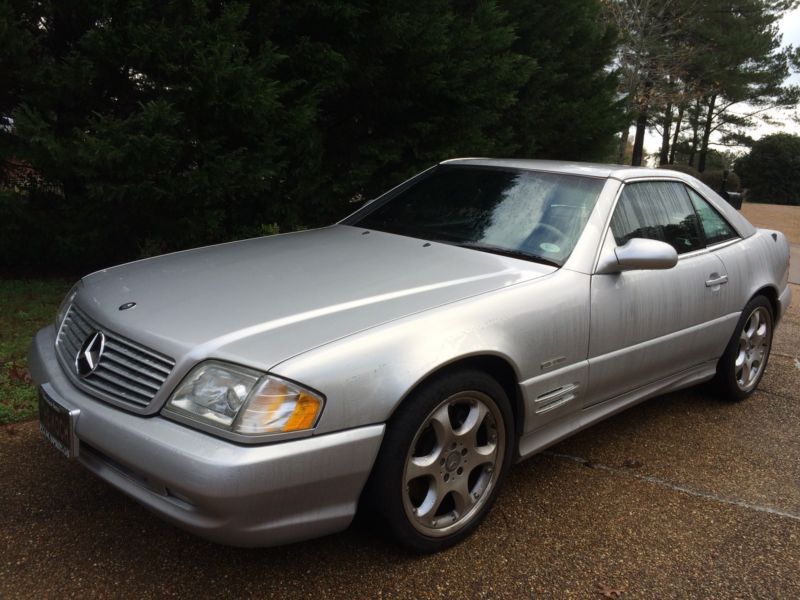 2002 mercedes-benz sl-class silver arrow edition