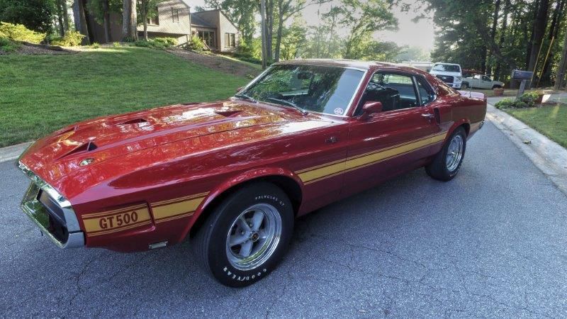 1969 shelby shelby gt500 fastback