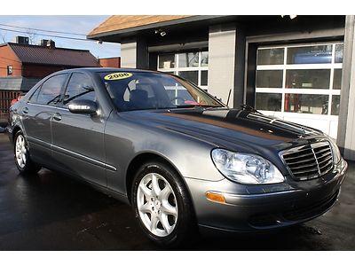 2006 mercedes-benz s430 4 matic navigation sharp car runs great pa inspected