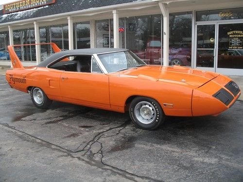 1970 plymouth superbird vitamin c orange matching numbers 440 rotisserie resto