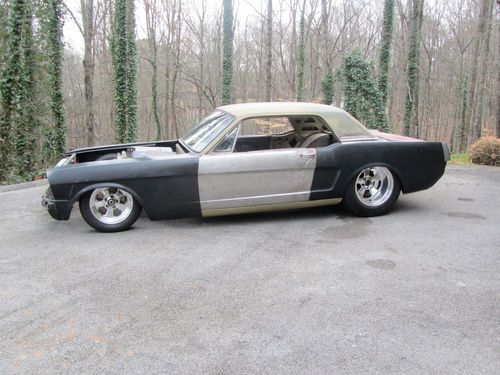 1965 mustang afx hot rod drag car 428 cobra jet 4 speed custom frame