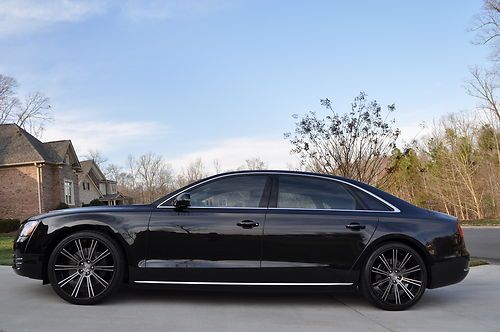 2012 audi a8 l **best on ebay** $7000.00 wheels!! celebrity status!!