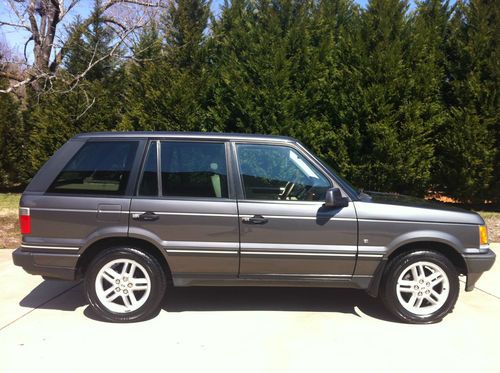 2002 land rover range rover hse sport utility 4-door 4.6l