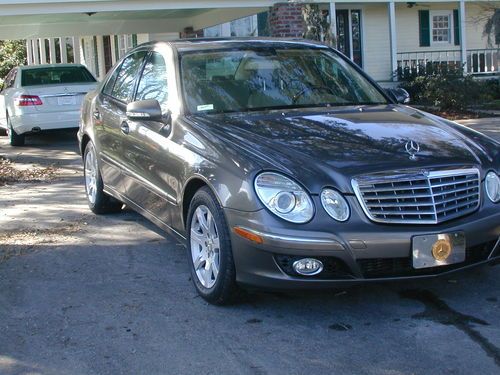 2008 mercedes benz e320 bluetec diesel sedan.