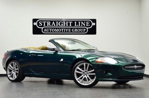 2007 jaguar xk convertible w/ navigation, heated seats, wood wheel