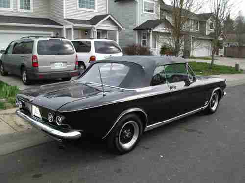 1964 Chevrolet Corvair 900 Monza Spider Convertible Turbo  Rare NO RESERVE, image 6