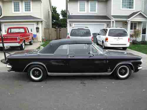 1964 Chevrolet Corvair 900 Monza Spider Convertible Turbo  Rare NO RESERVE, image 7