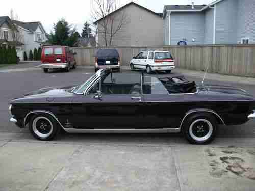 1964 Chevrolet Corvair 900 Monza Spider Convertible Turbo  Rare NO RESERVE, image 11