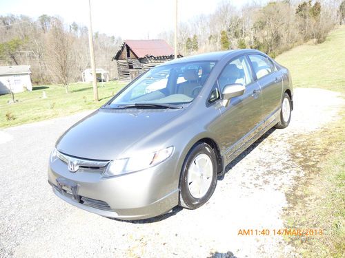 2007 honda civic hybrid sedan 4-door 1.3l