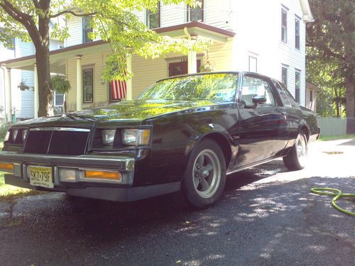 1987 buick regal t-type