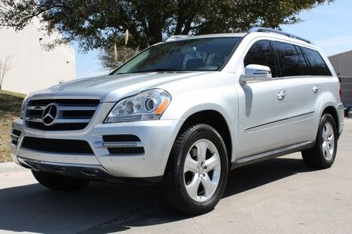 2011 mercedes gl450, nav, 3-zone ac, $72k msrp, carfax cert 1 owner!