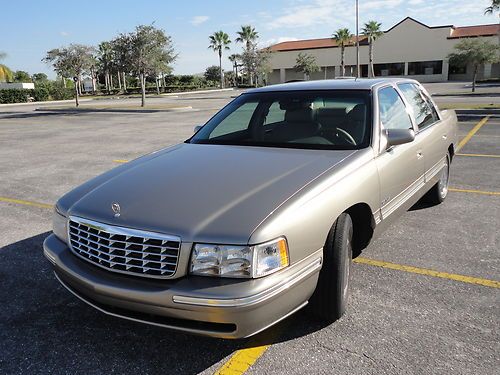 1999 cadillac deville great shape no reserve low miles full checked  florida car