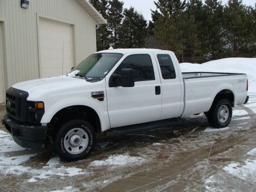 2008 ford f-250 xl x-cab 4x4 6.4 powerstroke motor noise no reserve