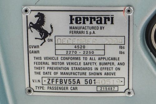 2005 Ferrari 575 Maranello, US $168,900.00, image 14